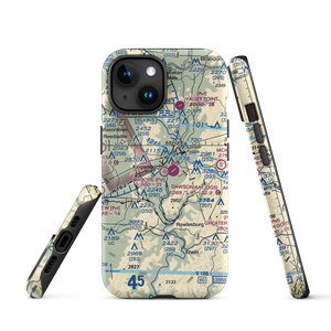 Moore Field (WV19) VFR Sectional  Tough iPhone Case