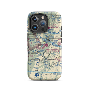 Moore Field (WV19) VFR Sectional  Tough iPhone Case