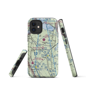 Moore Hx Ranch Airport (7XS6) VFR Sectional  Tough iPhone Case