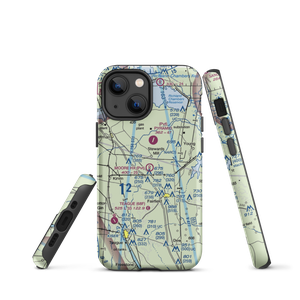 Moore Hx Ranch Airport (7XS6) VFR Sectional  Tough iPhone Case