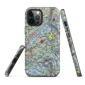 Moore Murrell Airport (MOR) VFR Sectional  Tough iPhone Case