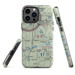 Moore Private Airport (0IA5) VFR Sectional  Tough iPhone Case