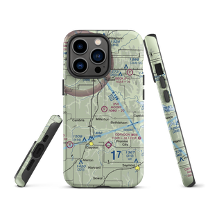 Moore Private Airport (0IA5) VFR Sectional  Tough iPhone Case