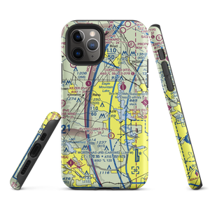 Moore Private Airport (73TE) VFR Sectional  Tough iPhone Case