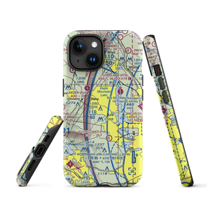Moore Private Airport (73TE) VFR Sectional  Tough iPhone Case