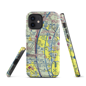 Moore Private Airport (73TE) VFR Sectional  Tough iPhone Case