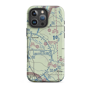 Moore Ranch Airport (24TA) VFR Sectional  Tough iPhone Case