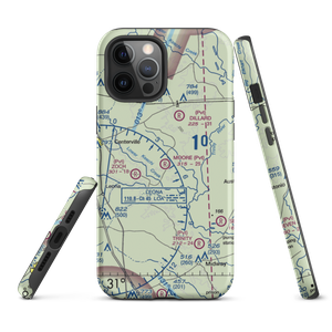 Moore Ranch Airport (24TA) VFR Sectional  Tough iPhone Case