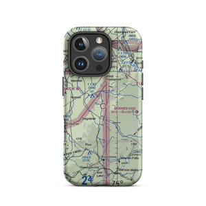 Moores Airport (1E8) VFR Sectional  Tough iPhone Case