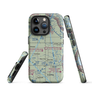 Moorestown Airpark (6Y0) VFR Sectional  Tough iPhone Case