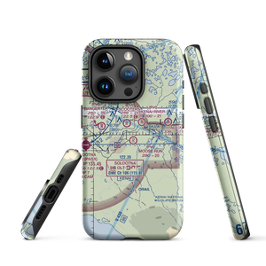 Moose Run Airstrip (AK55) VFR Sectional  Tough iPhone Case