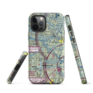 Morehaven Airport (MA43) VFR Sectional  Tough iPhone Case