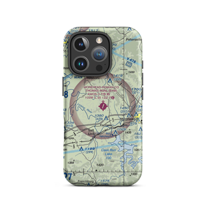 Morehead-Rowan County Clyde A. Thomas Regional Airport (SYM) VFR Sectional  Tough iPhone Case