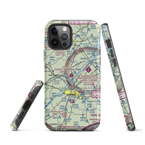 Moretz Riverside Landing Airport (NC00) VFR Sectional  Tough iPhone Case