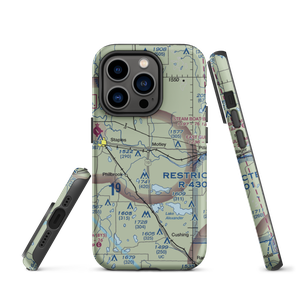 Morey's Airport (22Y) VFR Sectional  Tough iPhone Case