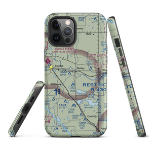 Morey's Airport (22Y) VFR Sectional  Tough iPhone Case