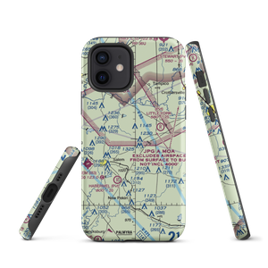 Morgan Airfield (71IN) VFR Sectional  Tough iPhone Case