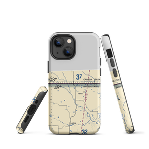 Morgan Airport (7U4) VFR Sectional  Tough iPhone Case