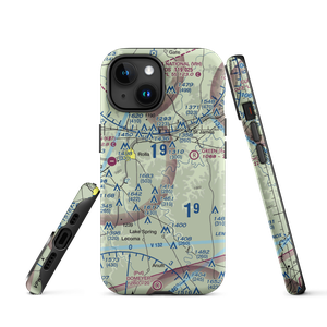 Morgan Airport (MO02) VFR Sectional  Tough iPhone Case