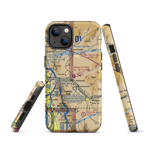 Morgan County Airport (42U) VFR Sectional  Tough iPhone Case
