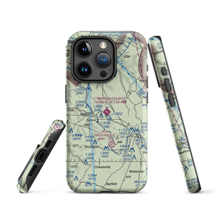 Morgan County Airport (I71) VFR Sectional  Tough iPhone Case