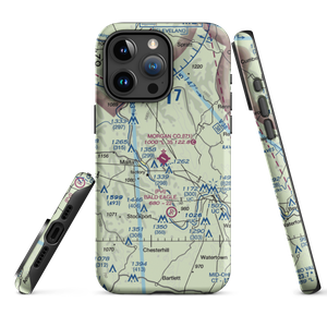 Morgan County Airport (I71) VFR Sectional  Tough iPhone Case