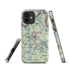 Morgan County Airport (I71) VFR Sectional  Tough iPhone Case