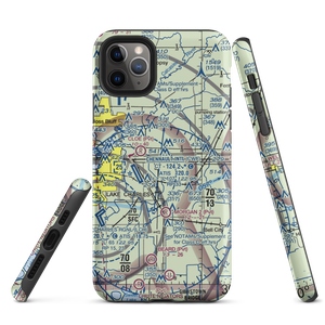 Morgan Crop Service Airport (3LA9) VFR Sectional  Tough iPhone Case