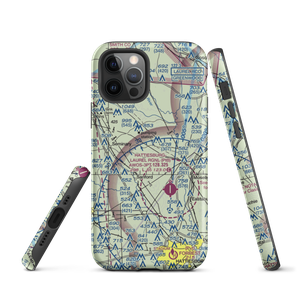 Morgan Field (0MS2) VFR Sectional  Tough iPhone Case
