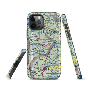 Morgantown Airport (O03) VFR Sectional  Tough iPhone Case