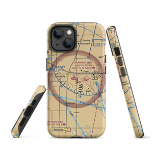 Moriarty Municipal Airport (0E0) VFR Sectional  Tough iPhone Case