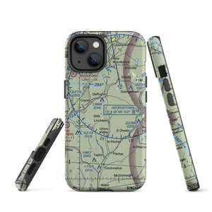 Morin Airport (7NK7) VFR Sectional  Tough iPhone Case