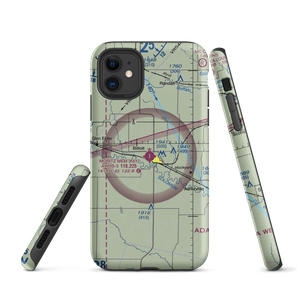 Moritz Memorial Airport (K61) VFR Sectional  Tough iPhone Case