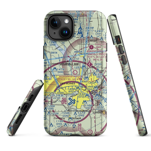 Morningstar Field (Y76) VFR Sectional  Tough iPhone Case