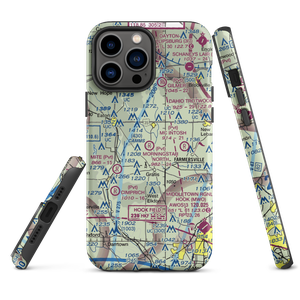 Morningstar North Airport (3OH1) VFR Sectional  Tough iPhone Case