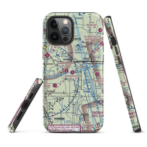 Moronis Airport (92CL) VFR Sectional  Tough iPhone Case