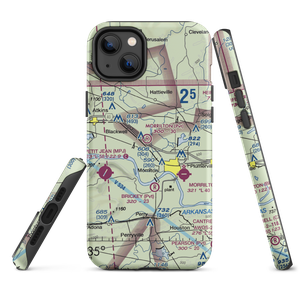 Morrilton Airport (07AR) VFR Sectional  Tough iPhone Case