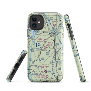 Morris Lazy K Ranch Airport (TA23) VFR Sectional  Tough iPhone Case