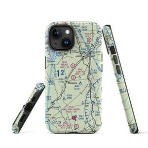 Morris Lazy K Ranch Airport (TA23) VFR Sectional  Tough iPhone Case