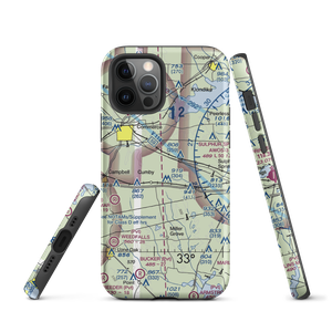 Morris Manor Airport (TA06) VFR Sectional  Tough iPhone Case