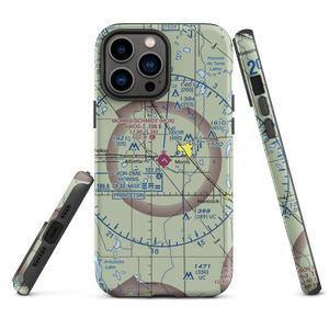 Morris Municipal - Charlie Schmidt Airport (MOX) VFR Sectional  Tough iPhone Case