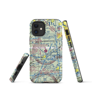 Morris Municipal James R. Washburn field (C09) VFR Sectional  Tough iPhone Case