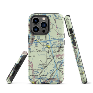 Morrison Flight Park Ultralightport (4U8) VFR Sectional  Tough iPhone Case