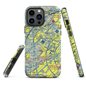 Morristown Municipal Airport (MMU) VFR Sectional  Tough iPhone Case