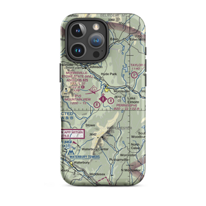 Morrisville Stowe State Airport (MVL) VFR Sectional  Tough iPhone Case