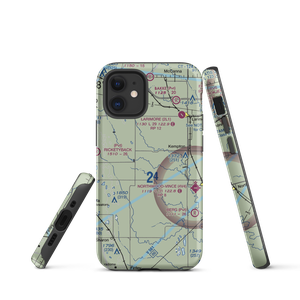 Morten Airport (62ND) VFR Sectional  Tough iPhone Case