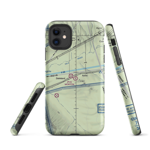 Morton Field Ultralight Flightpark (AZ00) VFR Sectional  Tough iPhone Case