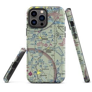 Morton's Airport (PS64) VFR Sectional  Tough iPhone Case