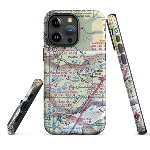 Morvro Lake Seaplane Base (80AK) VFR Sectional  Tough iPhone Case