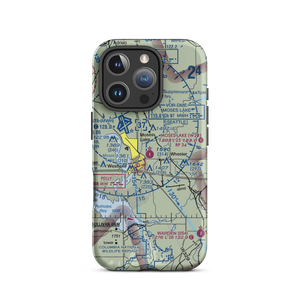 Moses Lake Municipal Airport (W20) VFR Sectional  Tough iPhone Case